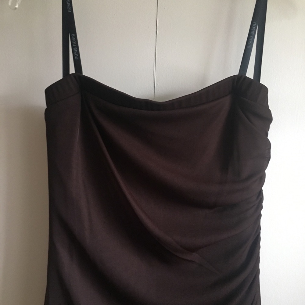 BISOU BISOU strapless Brown Strapless Jumper